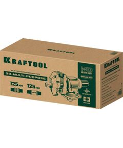 Купить Чугунные слесарные тиски KRAFTOOL 3D Multi-Purpose 125 мм [32706-125], изображение 2 в интернет-магазине Irkshop.ru