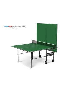 Купить Теннисный стол START LINE OLYMPIC Optima  Green с сеткой, изображение 3 в интернет-магазине Irkshop.ru