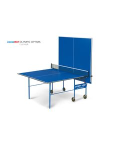 Купить Теннисный стол START LINE OLYMPIC Optima Blue с сеткой, изображение 3 в интернет-магазине Irkshop.ru