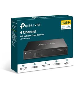 Купить Видеорегистратор TP-Link NVR Vigi NVR1004H-4P, изображение 2 в интернет-магазине Irkshop.ru