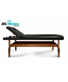 Купить Массажный стол Start Line Relax Comfort черная кожа (№4 ) [SLR-4#№4], изображение 6 в интернет-магазине Irkshop.ru