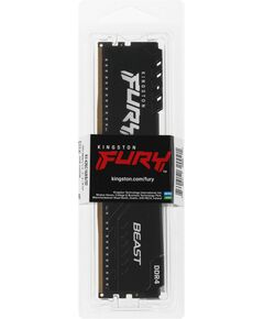 Купить Модуль памяти Kingston Fury Beast Black 32GB DDR4, 2666MHz, PC4-21300, CL16, DIMM, RTL, Gaming [KF426C16BB/32], изображение 2 в интернет-магазине Irkshop.ru