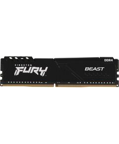 Купить Модуль памяти Kingston Fury Beast Black 32GB DDR4, 2666MHz, PC4-21300, CL16, DIMM, RTL, Gaming [KF426C16BB/32], изображение 7 в интернет-магазине Irkshop.ru