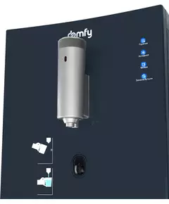 Купить Кулер для воды Domfy AquaSense UV DHG-WD220C напольный компрессорный графитовый, изображение 23 в интернет-магазине Irkshop.ru