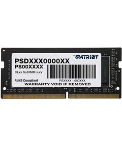 Купить Модуль памяти Patriot Signature 16GB DDR4 2666MHz SO-DIMM  RTL CL19 [PSD416G266681S] в интернет-магазине Irkshop.ru