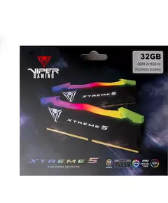 Купить Оперативная память Patriot Viper Xtreme 5 RGB 32 Gb KIT 2x16GB DDR5 8000MHz DIMM PC5-64000 RTL [PVXR532G80C38K], изображение 15 в интернет-магазине Irkshop.ru