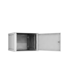 Купить Настенный разборный шкаф TLK TWI-096060-R-M-GY 19", 9U, цельнометаллическая дверь, Ш600хВ436хГ600мм, 2 пары монтажных направляющих, серый в интернет-магазине Irkshop.ru