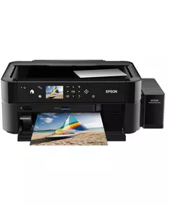 Купить Многофункциональное устройство Epson L850 A4, струйное МФУ, 37 стр/мин, 5760 optimized dpi, 6 красок, USB2.0, печать на CD/DVD [C11CE31404 / C11CE31402 / C11CE31505], изображение 2 в интернет-магазине Irkshop.ru