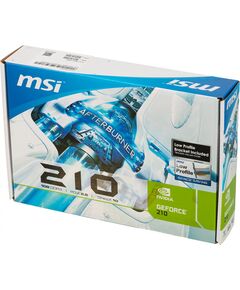 Купить Видеокарта MSI GeForce 210 1Gb 64bit DDR3 DVIx1 HDMIx1 CRTx1 [N210-1GD3/LP], изображение 6 в интернет-магазине Irkshop.ru