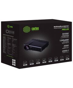 Купить Проектор Cactus CS-PRO.09WT.WXGA-W LCD 3000Lm LS 300Lm ANSI (1280x720) 2000:1 50000 часов 2xUSB typeA 2xHDMI 4.7кг, изображение 3 в интернет-магазине Irkshop.ru