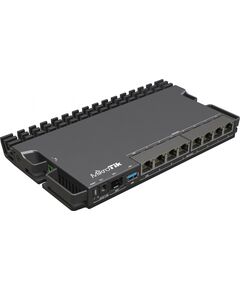 Купить Маршрутизатор Mikrotik RB5009UPr+S+IN CPU ARM64, 4 ядра 350-1400MHZ, 1GB RAM, 7*1Gbit RJ45, 1*2.5gbit RJ45, PoE out 1-7port, изображение 3 в интернет-магазине Irkshop.ru