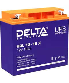 Купить Батарея для ИБП Delta HRL 12-18 X 12В 18Ач в интернет-магазине Irkshop.ru