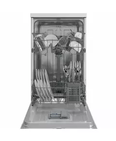 Купить Посудомоечная машина Hotpoint HFS 1C57 белый, узкая, инвертер [869894600010], изображение 7 в интернет-магазине Irkshop.ru