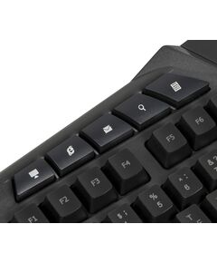 Купить Клавиатура Oklick 777G PSYCHO Черный, USB, Multimedia for gamer, LED, подставка для запястий [1061949], изображение 3 в интернет-магазине Irkshop.ru