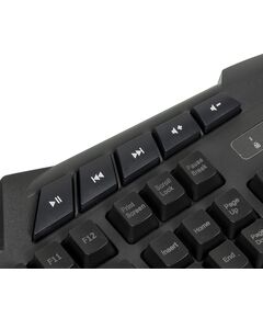 Купить Клавиатура Oklick 777G PSYCHO Черный, USB, Multimedia for gamer, LED, подставка для запястий [1061949], изображение 4 в интернет-магазине Irkshop.ru