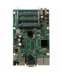 Купить Маршрутизатор Mikrotik RB435G без корпуса RouterBOARD 435G with 680MHz Atheros CPU, 256MB RAM, 3 Gigabit LAN, 5 miniPCI, RouterOS L5, 2 USB ports в интернет-магазине Irkshop.ru