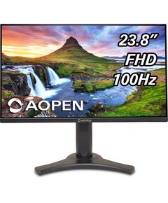 Купить Монитор AOpen 24CL2YEbmirx 23.8", IPS, LED, 16:9, HDMI, матовая, 1920x1080, VGA, черный, 2.3кг [UM.QC2EE.E01], изображение 2 в интернет-магазине Irkshop.ru