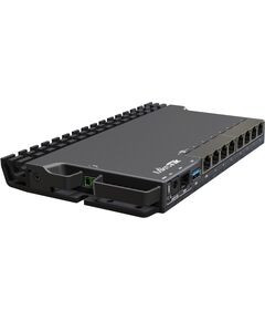 Купить Маршрутизатор Mikrotik RB5009UG+S+IN RouterBORD with Marvell Armada ARMv8 CPU (4-cores, 1.4GHz per core), 1GB of DDR4 RAM, 1GB NAND storage, 1x 2.5Gbit LAN, 7x 1Gbit LAN, 1xSFP+ port, RouterOS L5, metal desktop case, PSU, изображение 2 в интернет-магазине Irkshop.ru