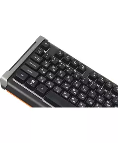 Купить Клавиатура Oklick 710G BLACK DEATH Черный/серый, USB, Multimedia for gamer, LED [476393], изображение 3 в интернет-магазине Irkshop.ru