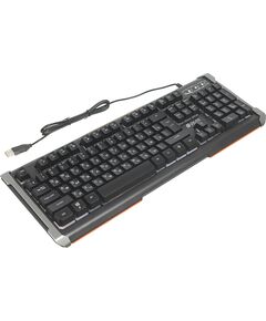 Купить Клавиатура Oklick 717G BLACK DEATH Черный/серый, USB, Multimedia for gamer, LED [476395], изображение 21 в интернет-магазине Irkshop.ru
