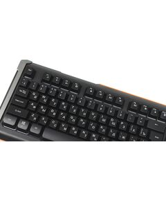 Купить Клавиатура Oklick 717G BLACK DEATH Черный/серый, USB, Multimedia for gamer, LED [476395], изображение 24 в интернет-магазине Irkshop.ru