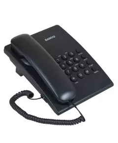 Купить Телефон проводной Sanyo RA-S204B чёрный, изображение 2 в интернет-магазине Irkshop.ru