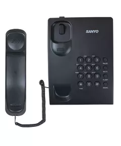 Купить Телефон проводной Sanyo RA-S204B чёрный, изображение 5 в интернет-магазине Irkshop.ru