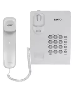 Купить Телефон проводной Sanyo RA-S204W белый, изображение 5 в интернет-магазине Irkshop.ru