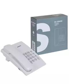 Купить Телефон проводной Sanyo RA-S204W белый, изображение 7 в интернет-магазине Irkshop.ru