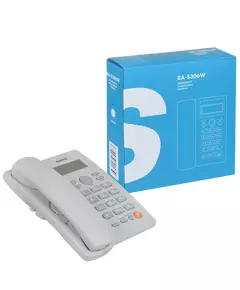 Купить Телефон проводной Sanyo RA-S306W белый, изображение 6 в интернет-магазине Irkshop.ru