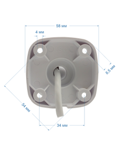 Купить Уличная IP-камера ST ST-SA4653 с ИК подсветкой до 30 м, 1/3" Progressive Scan CMOS, 2.8 мм (Гор.97°/Верт.52,2°/Диаг.107,5°), МЕТАЛЛ+ПЛАСТИК, изображение 2 в интернет-магазине Irkshop.ru