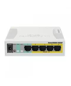 Купить Коммутатор Mikrotik CSS106-1G-4P-1S 5 портов (5x1Gbs, 1x1Gbs SFP, PoE), RD 260GSP, управляемый L2 в интернет-магазине Irkshop.ru