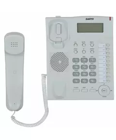 Купить Телефон проводной Sanyo RA-S517W белый, изображение 5 в интернет-магазине Irkshop.ru