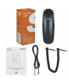 Купить Телефон проводной Sanyo RA-S120B черный, изображение 6 в интернет-магазине Irkshop.ru
