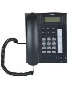 Купить Телефон проводной Sanyo RA-S517B чёрный в интернет-магазине Irkshop.ru