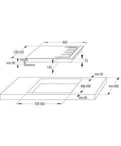 Купить Газовая варочная поверхность Gorenje GE690X, изображение 4 в интернет-магазине Irkshop.ru