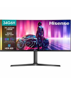 Купить Монитор Hisense 34G6H 34", VA, LED, 3440x1440, HDMI, черный, 7.6кг в интернет-магазине Irkshop.ru