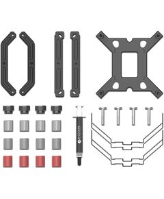 Купить Охладитель ID-Cooling ID-CPU-SE-224-XTS-ARGB 4пин, 115x/1200/1700/AM4/AM5, 28.9дБ, 600-1500об/мин, Al+тепл.трубки, изображение 20 в интернет-магазине Irkshop.ru