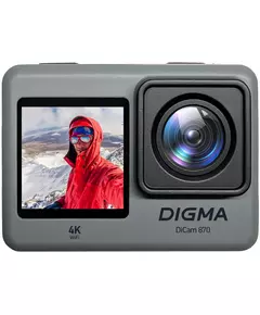 Купить Экшн-камера Digma DiCam 870 [DC870], изображение 10 в интернет-магазине Irkshop.ru