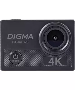 Купить Экшн-камера Digma DiCam 320 черный [DC320], изображение 3 в интернет-магазине Irkshop.ru