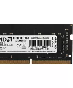 Купить Модуль памяти AMD 4Gb DDR4 SODIMM  CL16 [R744G2606S1S-U], изображение 7 в интернет-магазине Irkshop.ru