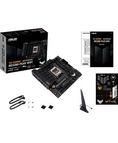 Купить Материнская плата Asus TUF GAMING B650M-PLUS WIFI AM5 AMD B650 4xDDR5 mATX AC`97 8ch(7.1) 2.5Gg RAID+HDMI+DP, изображение 7 в интернет-магазине Irkshop.ru