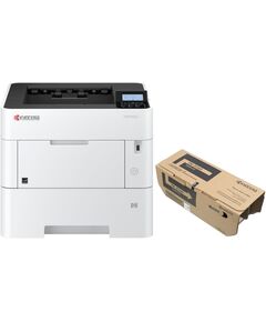 Купить Принтер лазерный Kyocera Ecosys P3150dn A4 Duplex Net белый, в комплекте: + картридж, изображение 3 в интернет-магазине Irkshop.ru