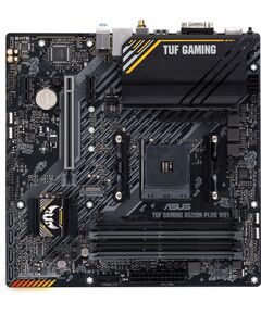 Купить Материнская плата Asus TUF GAMING A520M-PLUS WIFI AM4 AMD A520 PCI-E Dsub+ HDMI+DP GbLAN+WiFi+BT SATA MicroATX 4DDR4 RTL, изображение 6 в интернет-магазине Irkshop.ru