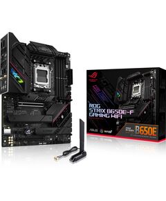 Купить Материнская плата Asus ROG STRIX B650E-F GAMING WIFI AM5 AMD B650 4xDDR5 ATX AC`97 8ch(7.1) 2.5Gg RAID+HDMI+DP, изображение 7 в интернет-магазине Irkshop.ru