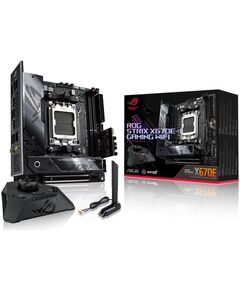 Купить Материнская плата Asus ROG STRIX X670E-I GAMING WIFI AM5 AMD X670 2xDDR5 mini-ITX AC`97 8ch(7.1) 2.5Gg RAID+HDMI, изображение 5 в интернет-магазине Irkshop.ru