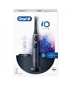 Купить Зубная щетка электрическая Oral-B iO Series 7 Onyx черный в интернет-магазине Irkshop.ru