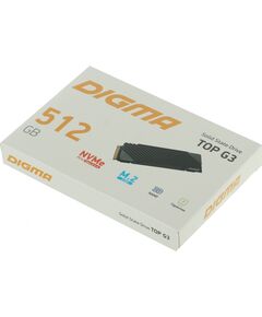 Купить SSD-накопитель Digma 512Gb Top G3 PCIe 4.0 x4 M.2 2280 [DGST4512GG33T], изображение 15 в интернет-магазине Irkshop.ru