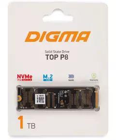 Купить SSD-накопитель Digma 1Tb Top P8 PCIe 4.0 x4 M.2 2280 [DGST4001TP83T], изображение 6 в интернет-магазине Irkshop.ru