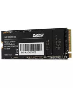 Купить SSD-накопитель Digma 1Tb Top P8 PCIe 4.0 x4 M.2 2280 [DGST4001TP83T], изображение 2 в интернет-магазине Irkshop.ru